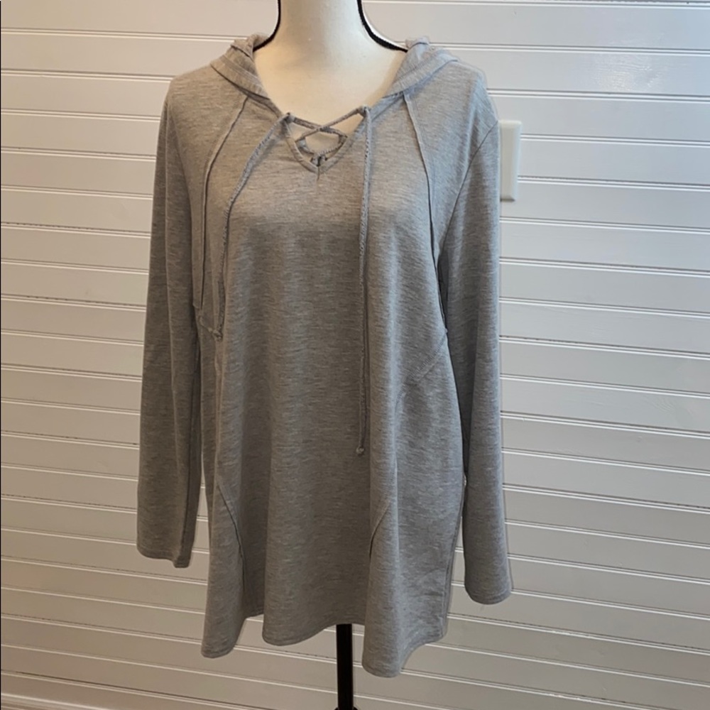 Style & Co. gray tunic L
